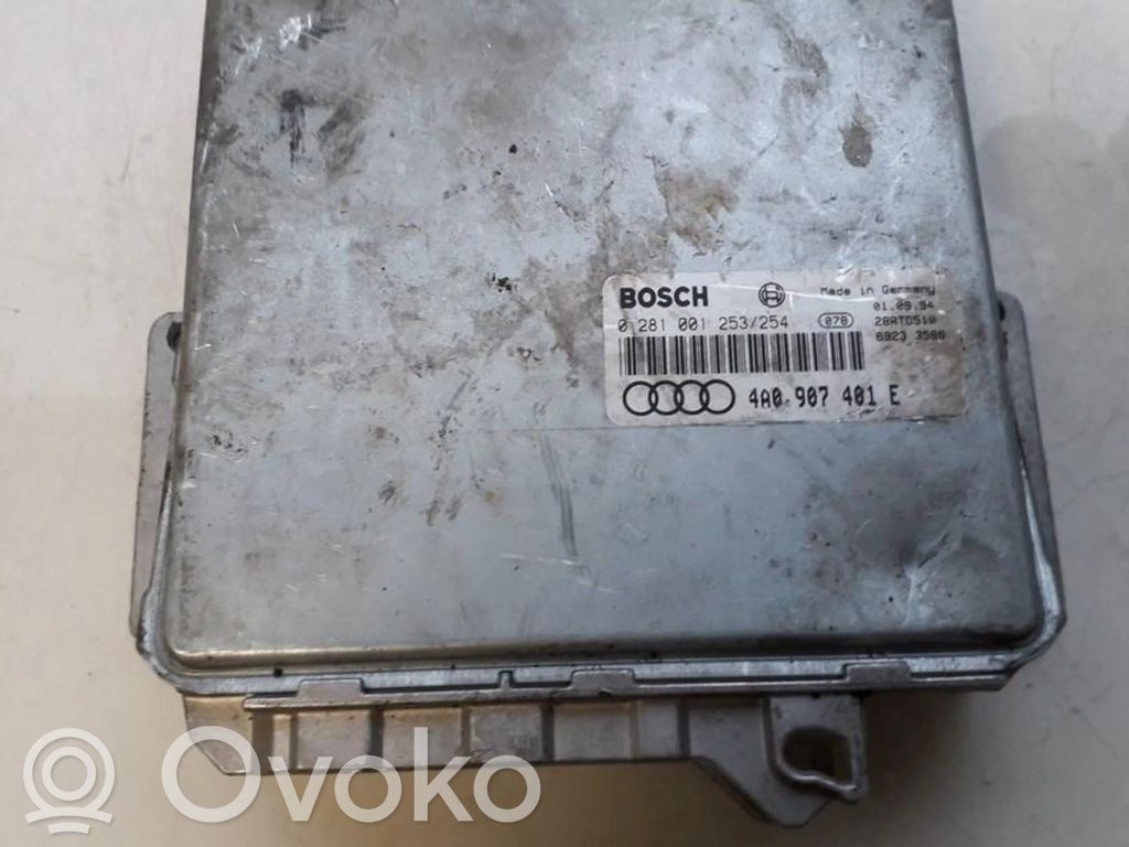 Unitate/modul de control motor   0281001253,4A0907401E,0281001253,4A0907401E