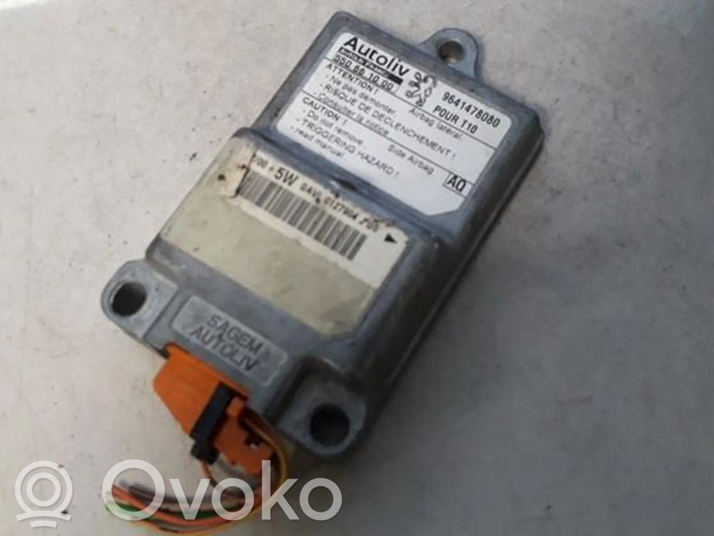 Peugeot 206 Unitate/modul de comandă airbaguri 