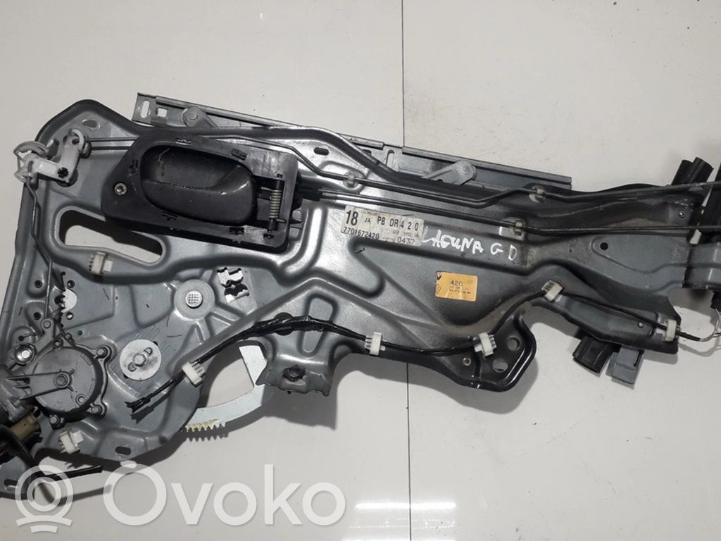 Renault Laguna I Regulador con motor de la ventanilla de la puerta corredera
