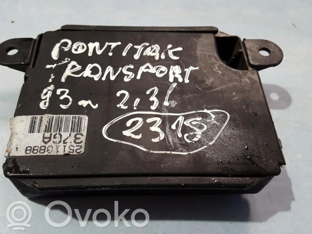 Pontiac Trans Sport Autres unités de commande / modules 