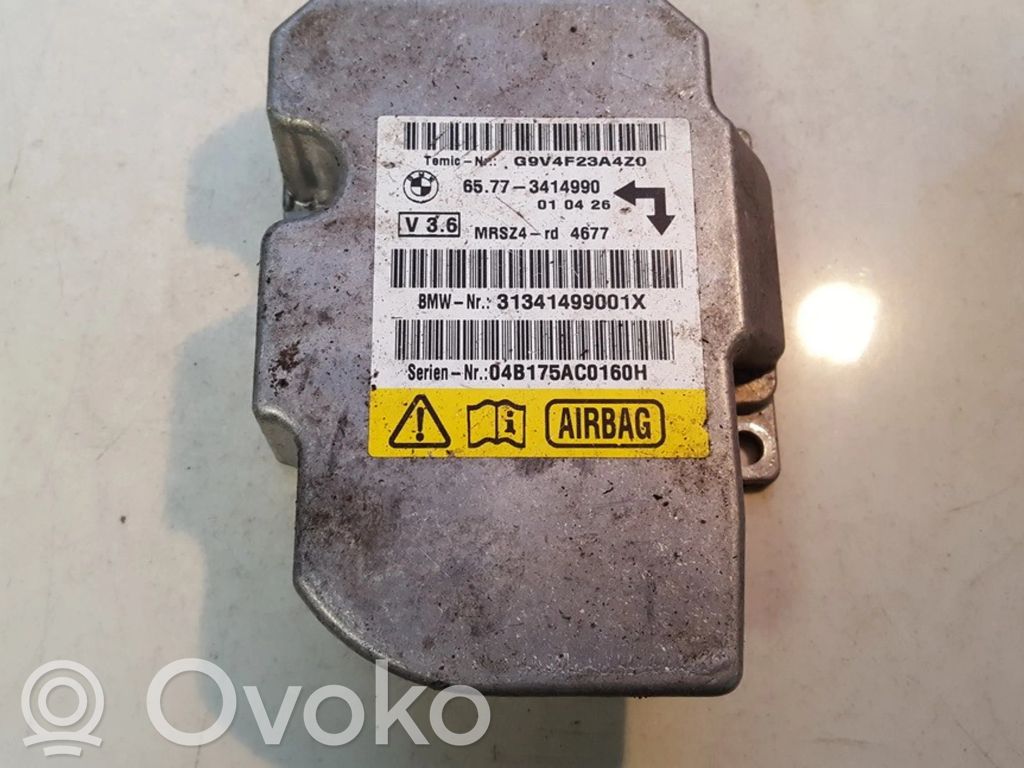 BMW X3 E83 Module de contrôle airbag