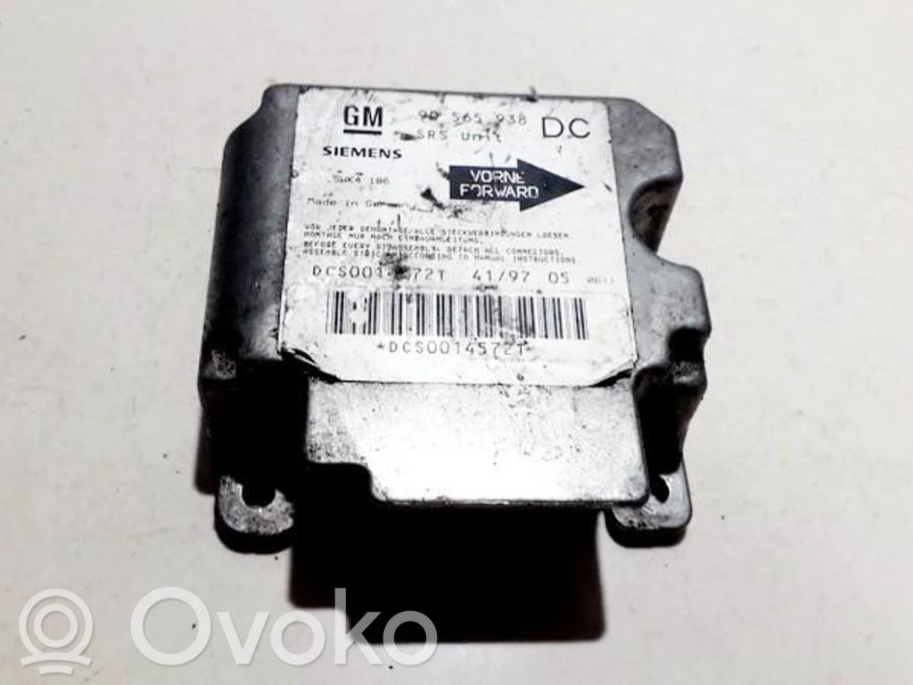 Opel Omega B1 Turvatyynyn ohjainlaite/moduuli 