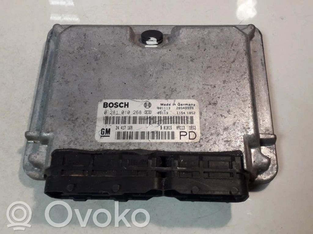 Opel Zafira A Unitate/modul de control motor 