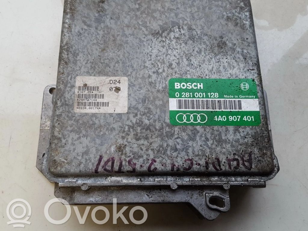 Unidad de control/módulo del motor   4A0907401,0281001128,0281001128,4A0907401