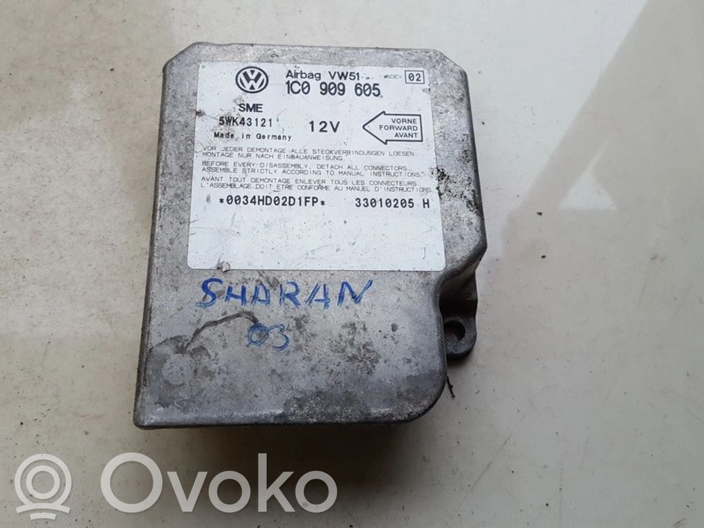 Unidad de control/módulo del motor   1C0909605,5WK43121,1C0909605,5WK43121