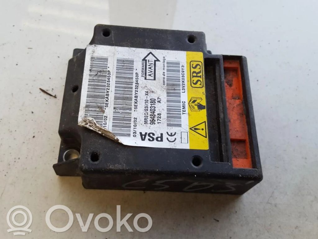 Citroen C5 Unitate/modul de comandă airbaguri 