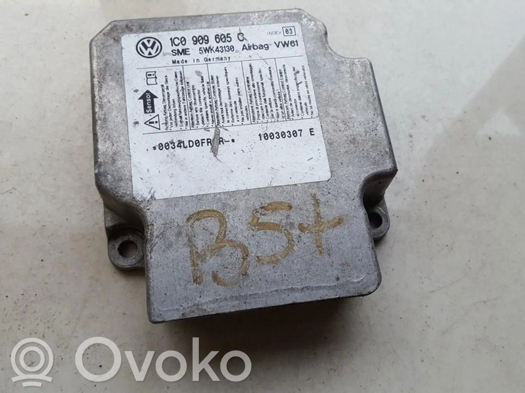 Volkswagen PASSAT B3 Centralina/modulo airbag