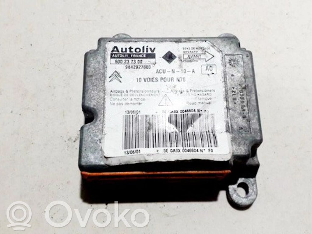 Citroen Xsara Picasso Unidad de control/módulo del Airbag 