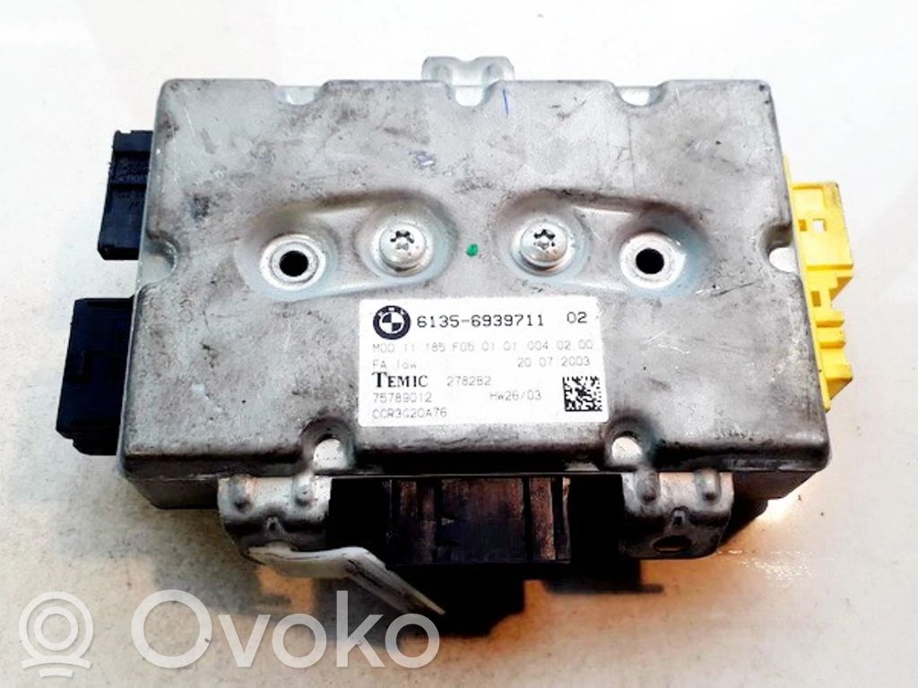 BMW 5 E60 E61 Unidad de control/módulo del Airbag 