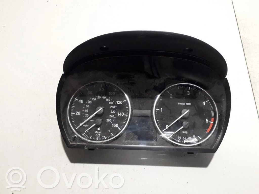 BMW 3 E90 E91 Geschwindigkeitsmesser Cockpit 