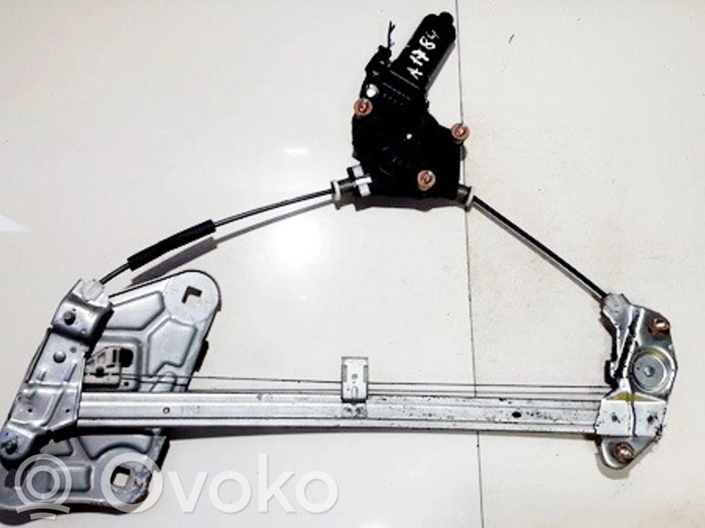 Regulador con motor de la ventanilla de la puerta corredera