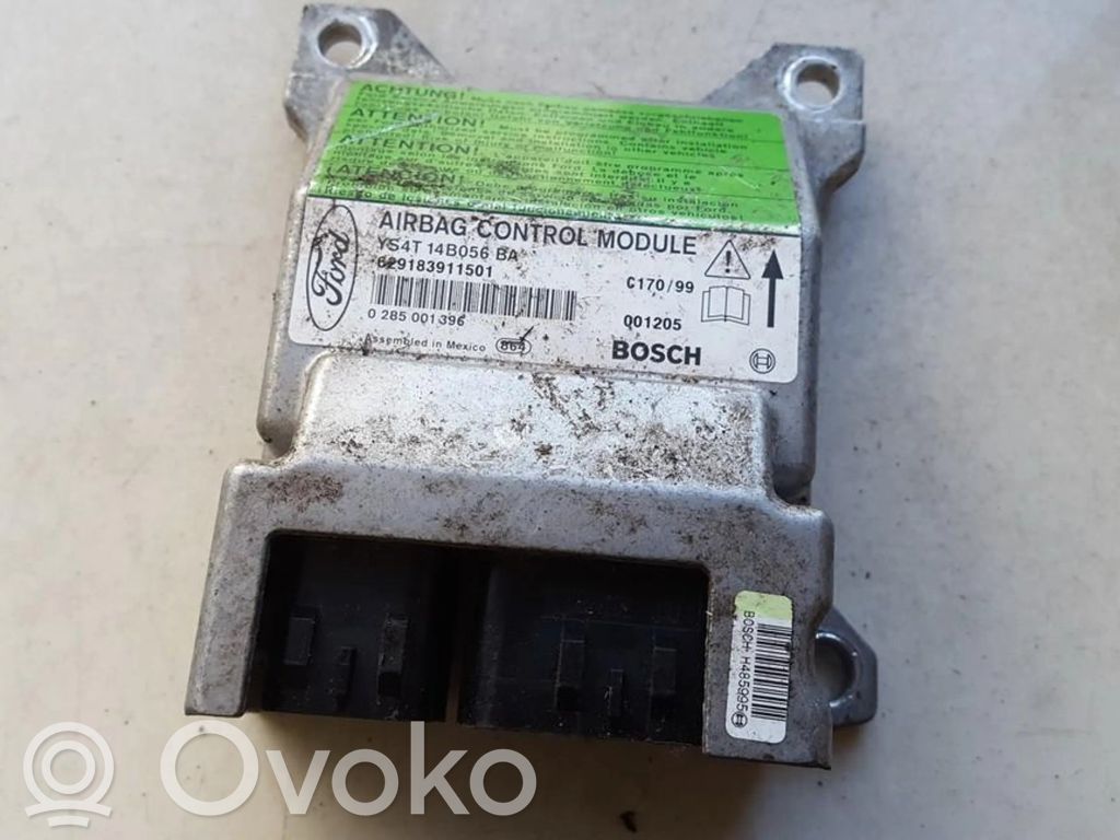 Module de contrôle airbag   YS4T14B056BA,0285001396,0285001396,YS4T14B056BA