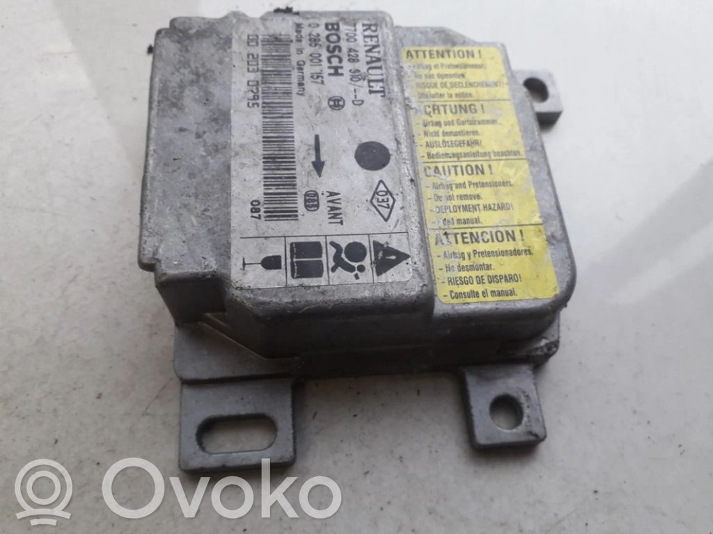 Renault Clio II Centralina/modulo airbag 