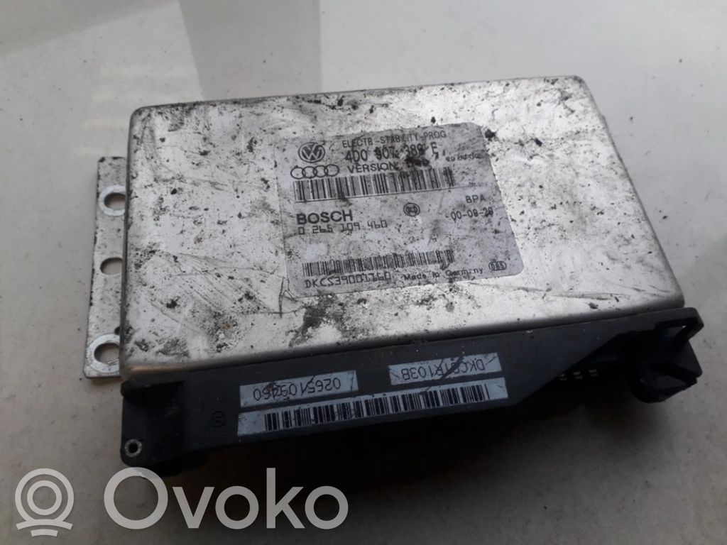 ESP-Steuergerät   4D0907389E,0265109460,0265109460,4D0907389E