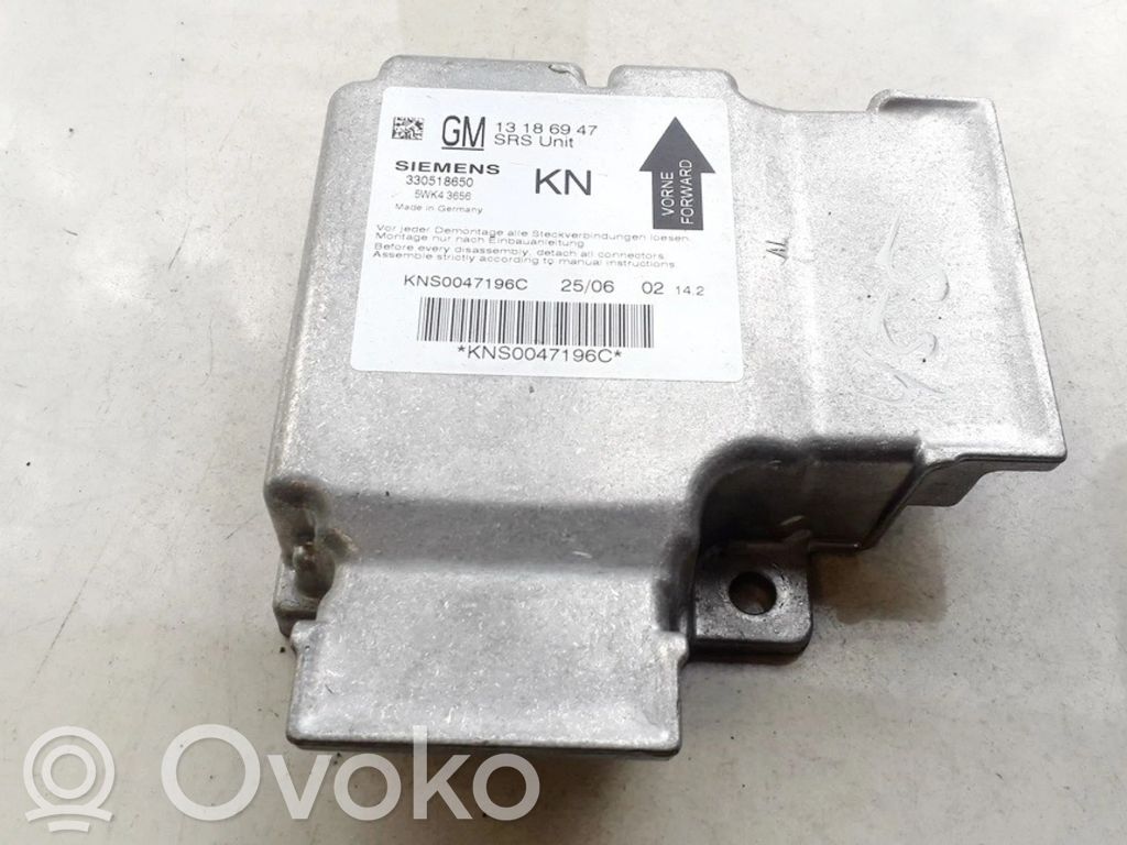Opel Vectra C Centralina/modulo airbag