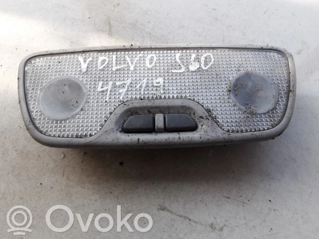 Volvo S60 Éclairage lumière plafonnier arrière