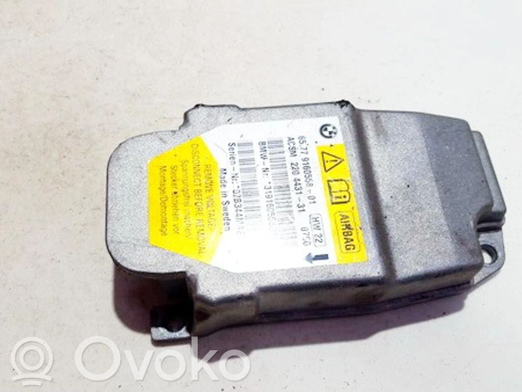 BMW 5 E60 E61 Sterownik / Moduł Airbag 