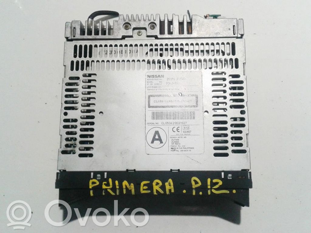 Nissan Primera Unité de navigation Lecteur CD / DVD