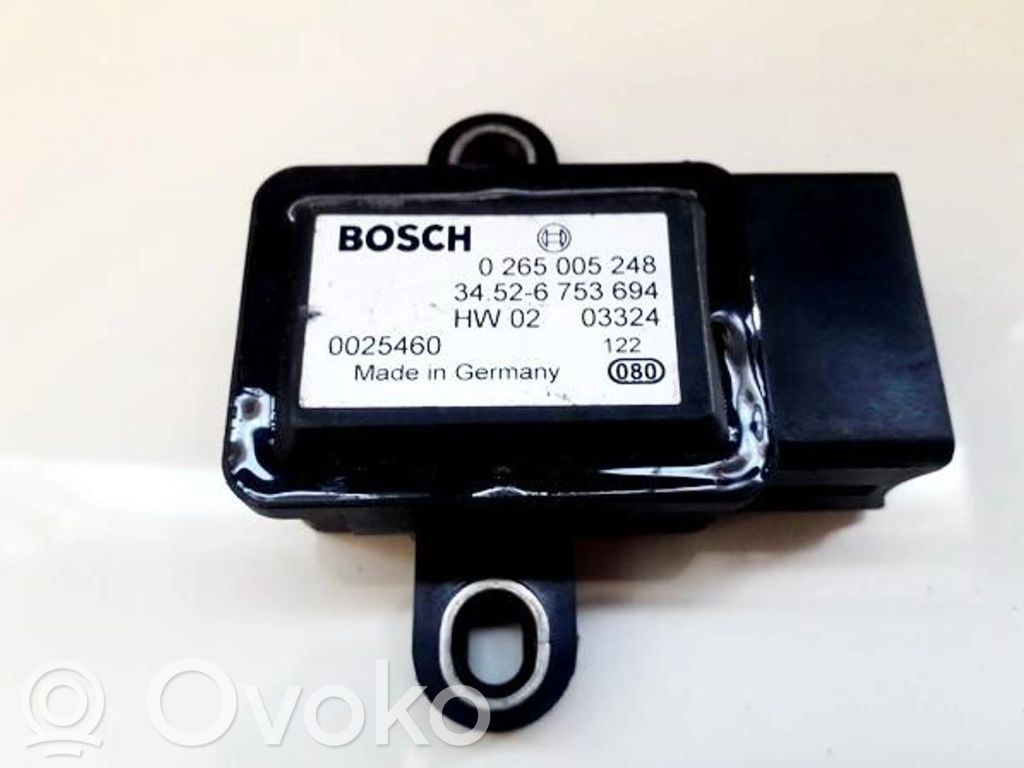 BMW 5 E39 ESP Drehratensensor Querbeschleunigungssensor 