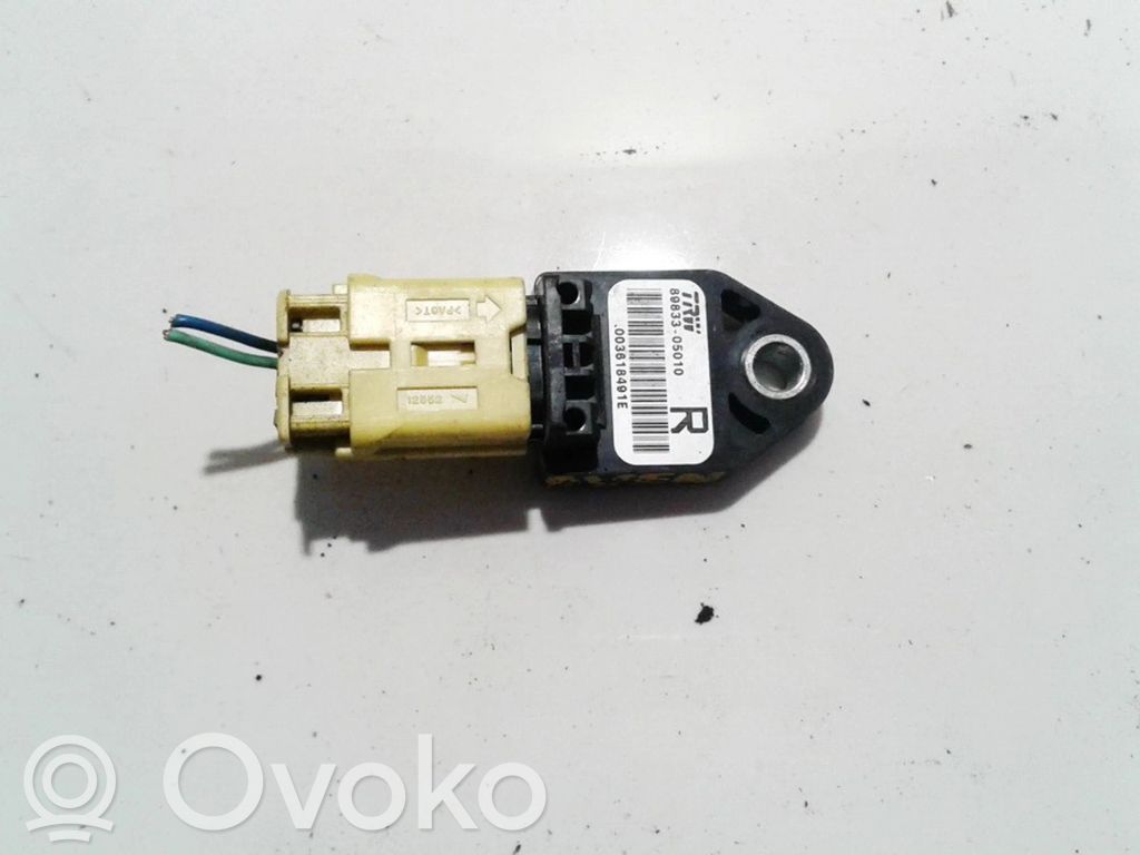 Toyota Avensis T250 Senzor impact/declanșare airbag
