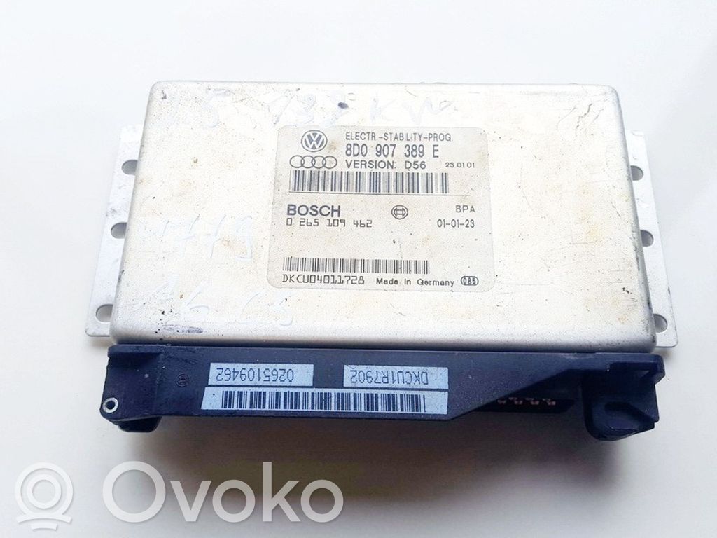 ABS-ohjainlaite/moduuli   8D0907389E,0265109462,0265109462,8D0907389E