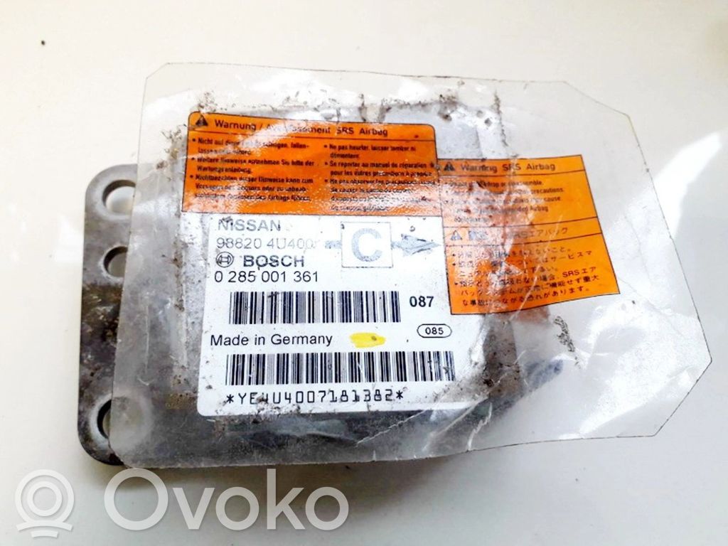 Nissan Almera Tino Centralina/modulo airbag