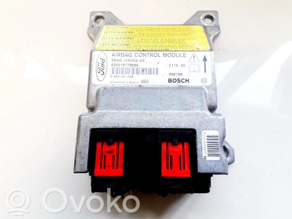 Unitate/modul de comandă airbaguri   98AG14B056AE,620019779099,620019779099,98AG14B056AE,990106