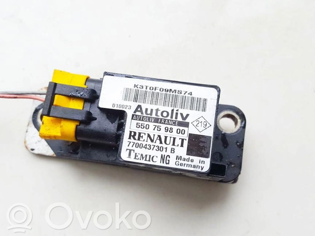 Airbagsensor Crashsensor Drucksensor   7700437301B,550759800,550759800,7700437301B
