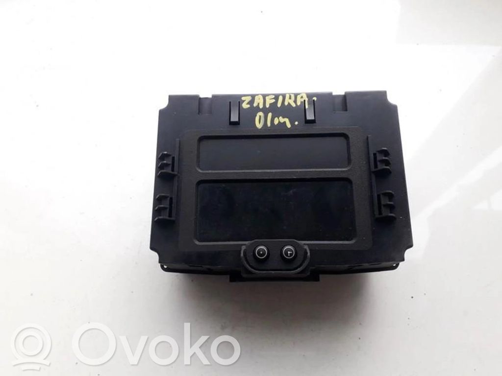 Opel Zafira A Monitor/display/piccolo schermo 