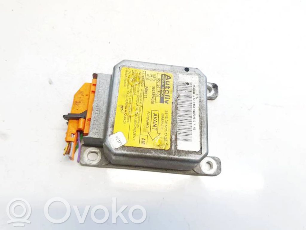 Peugeot 206 Centralina/modulo airbag