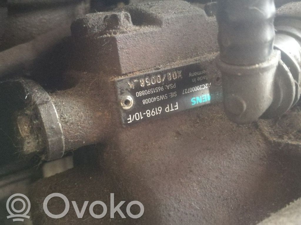 Citroen C3 Pompa ad alta pressione dell’impianto di iniezione