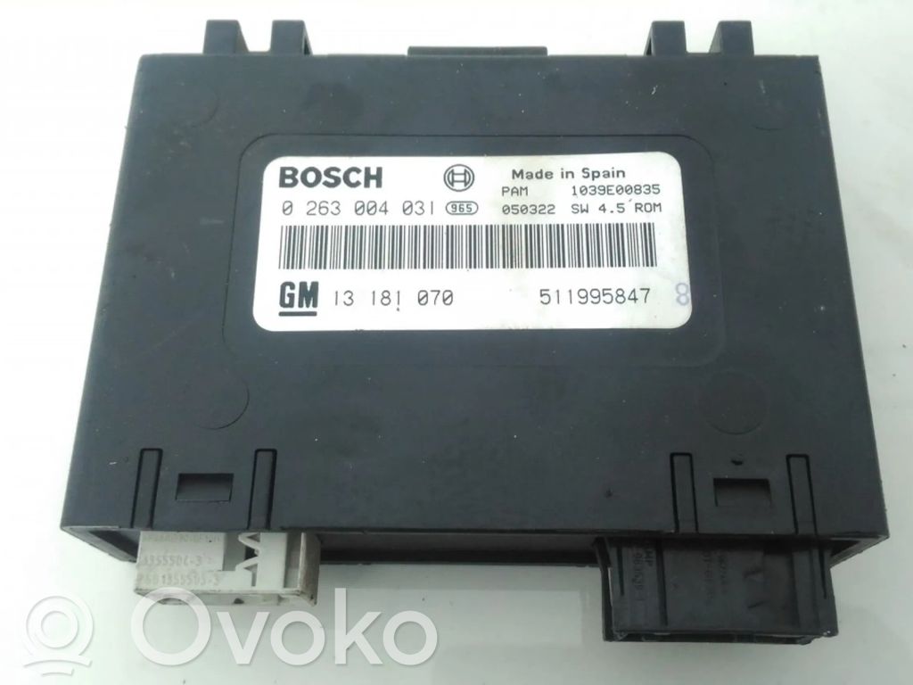 Opel Vectra C Unitate/modul de comandă parcare PDC 