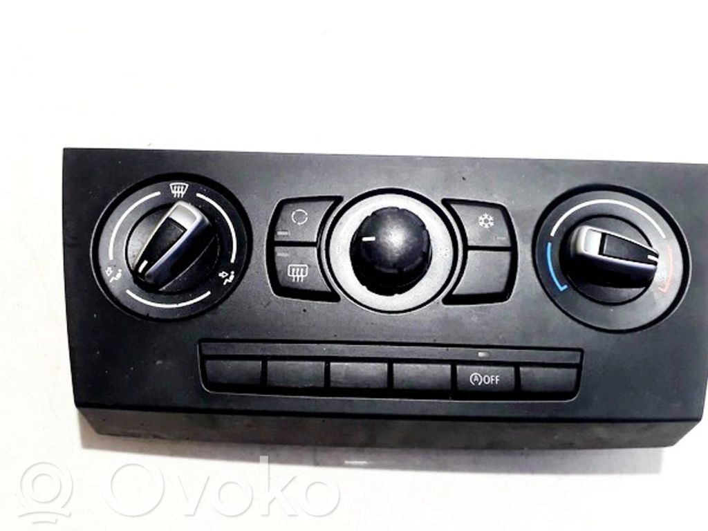 BMW 3 E90 E91 Climate control unit 