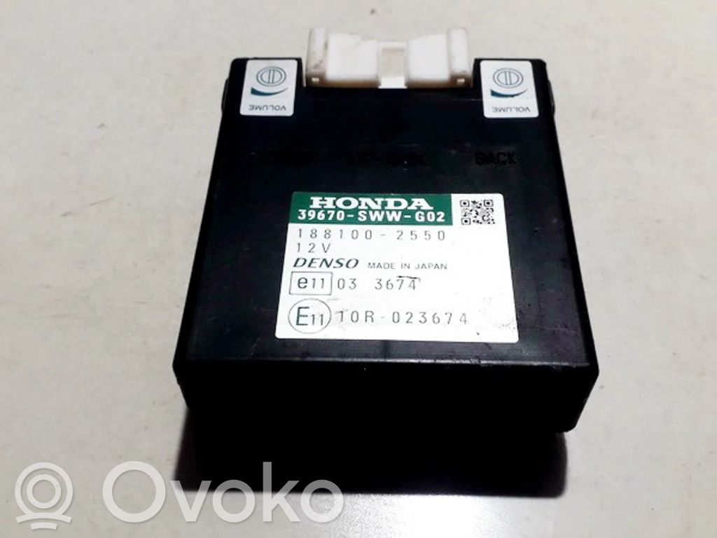 Honda CR-V Unitate/modul de comandă parcare PDC 