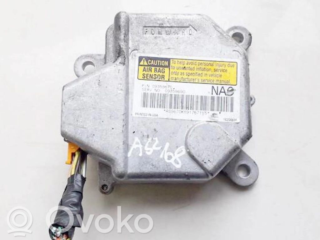 Chevrolet Venture Unitate/modul de comandă airbaguri 