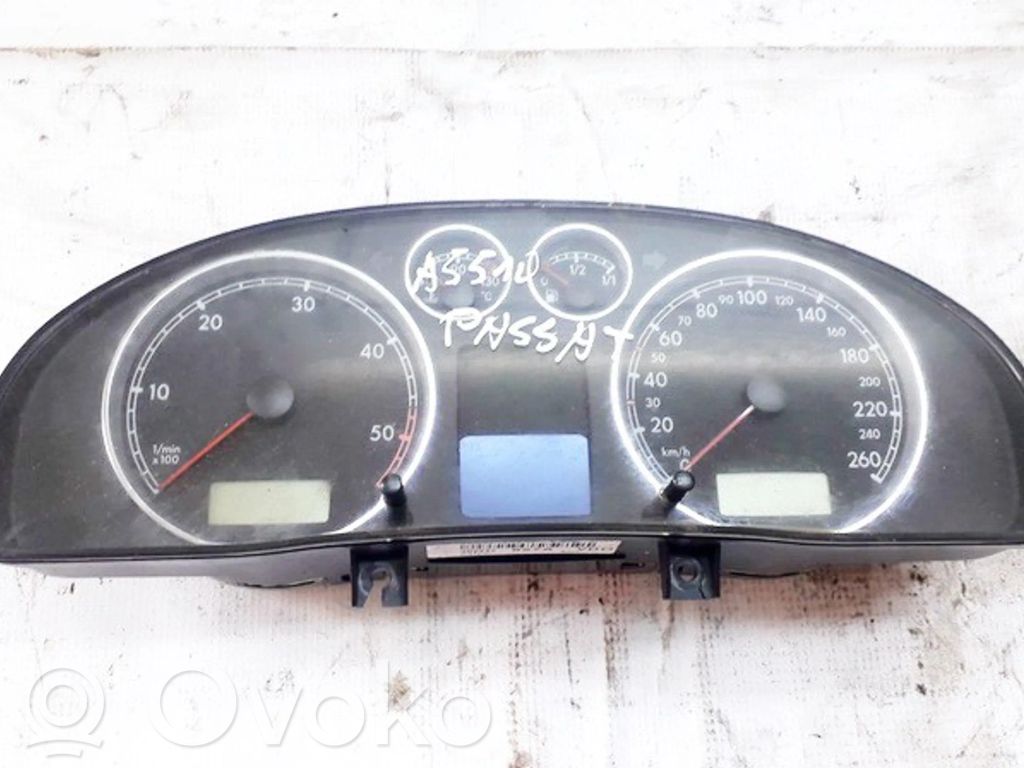 Volkswagen PASSAT B5.5 Tachimetro (quadro strumenti) 