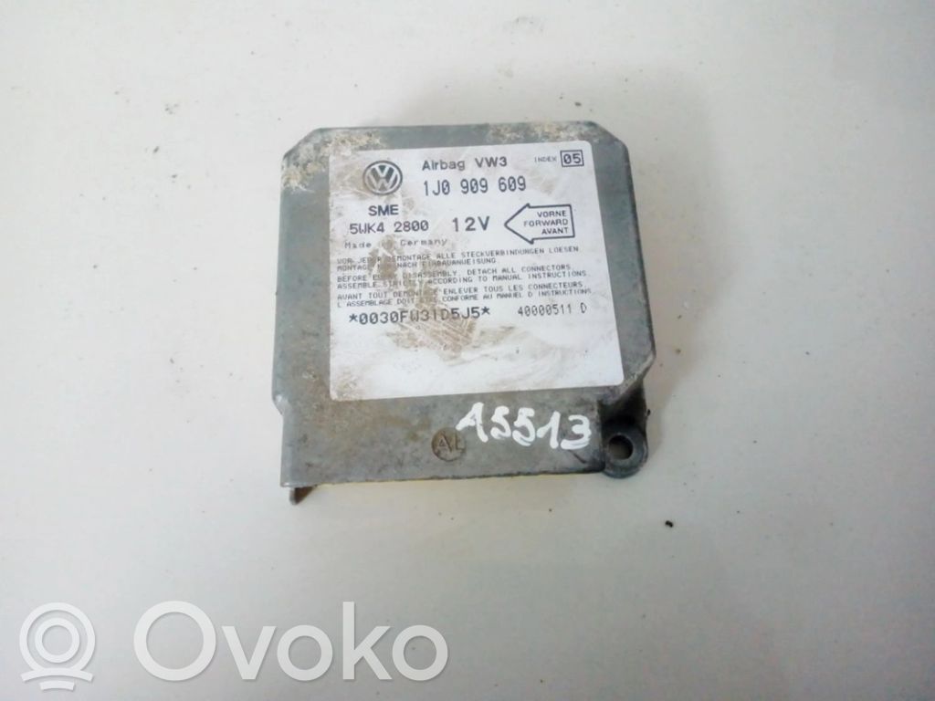 Centralina/modulo airbag   1J0909609,5WK42800,1J0909609,40000511D,5WK42800