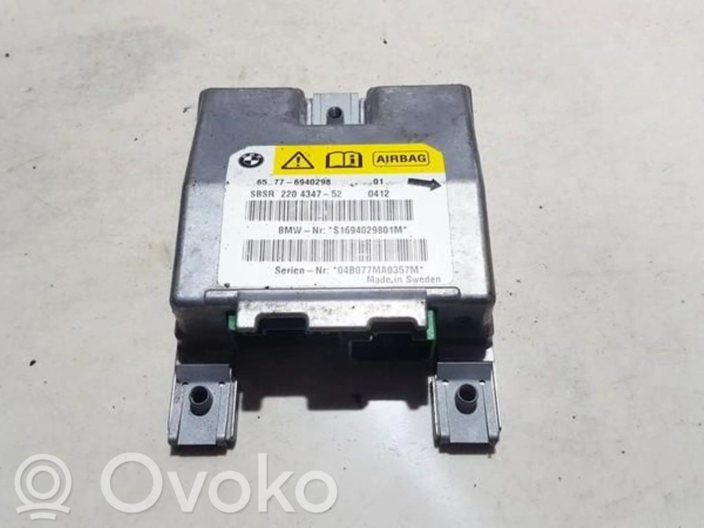 Unitate/modul de comandă airbaguri   65776940298,S1694029801M,65776940298,S1694029801M,SBSR220434752