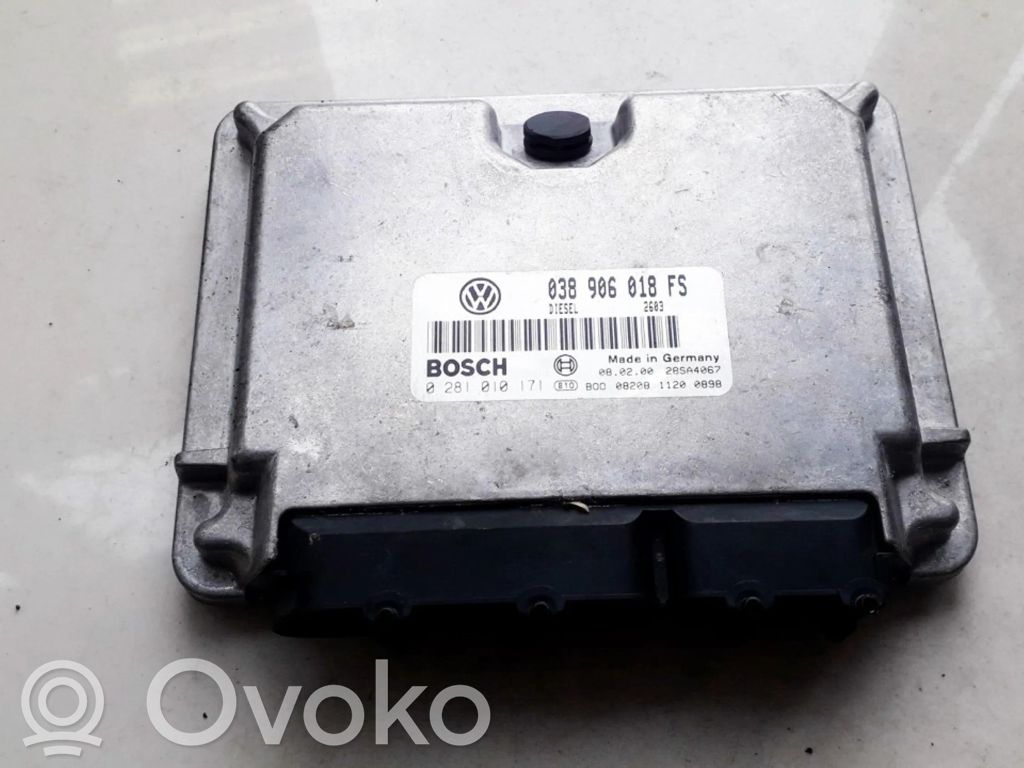 Volkswagen PASSAT B5 Centralina/modulo del motore 