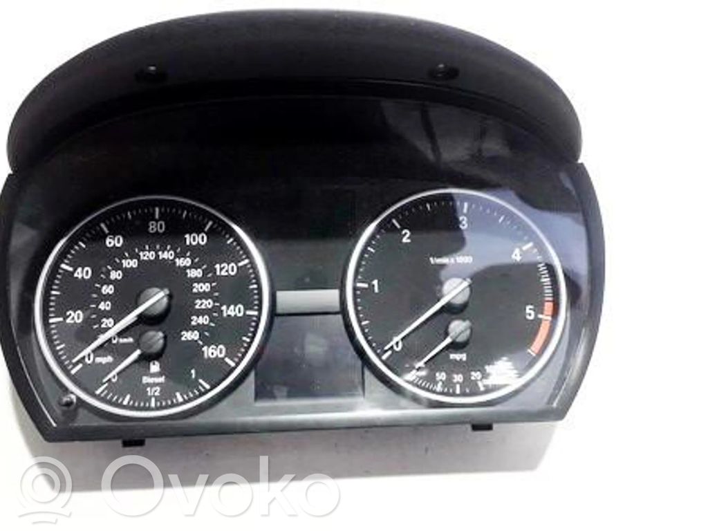 BMW 3 E90 E91 Tachimetro (quadro strumenti) 