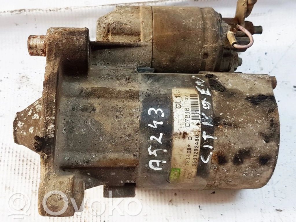 Motor de arranque   9633292480,7814DB,7814DB,9633292480