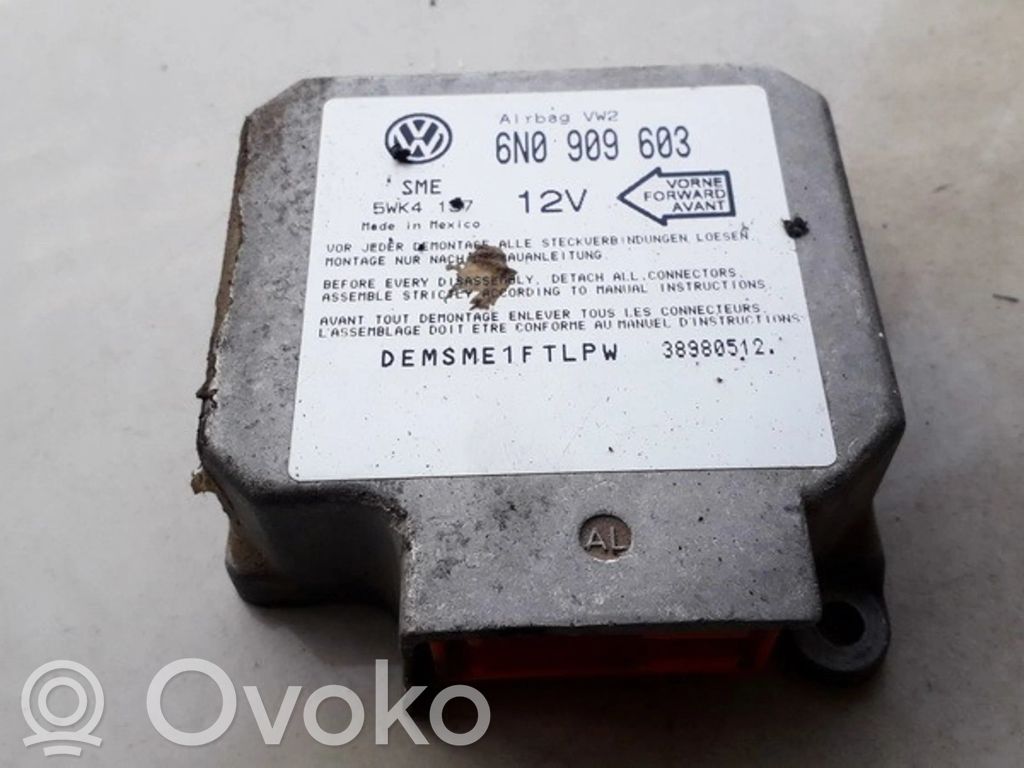 Unidad de control/módulo del Airbag   6N0909603,5WK4137,5WK4137,6N0909603