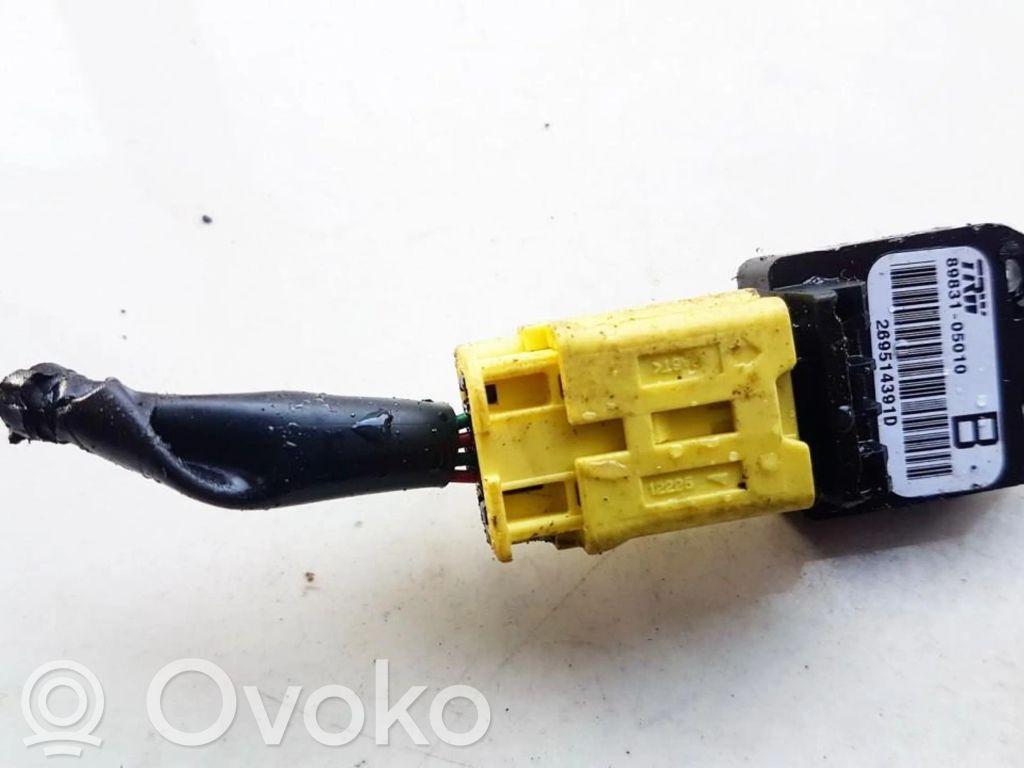 Toyota Corolla Verso AR10 Airbagsensor Crashsensor Drucksensor