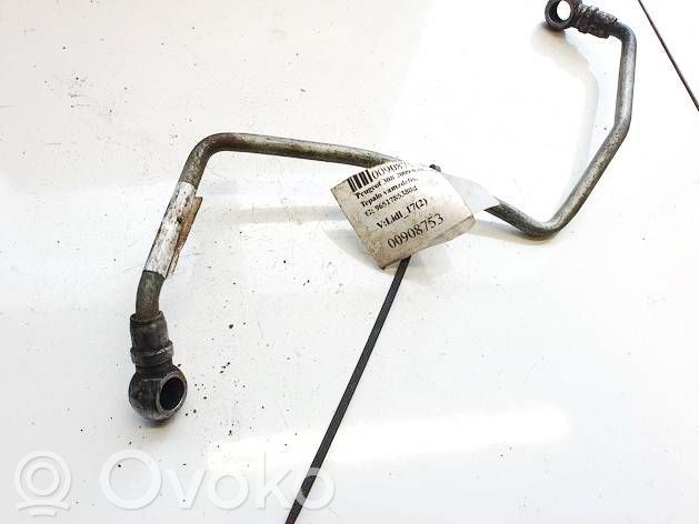 Peugeot 308 Tubo flessibile mandata olio del turbocompressore turbo 