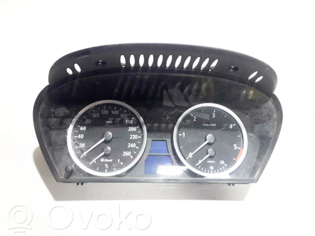 BMW 5 E60 E61 Vitezometru (grup de instrumente) 