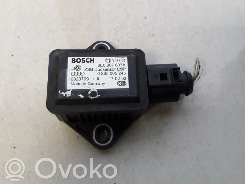Volkswagen PASSAT B5.5 Sensore di imbardata accelerazione ESP