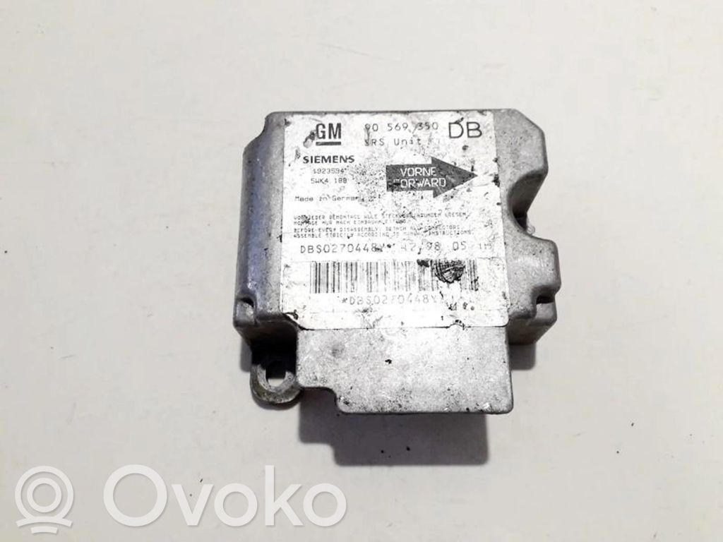 Opel Vectra B Module de contrôle airbag