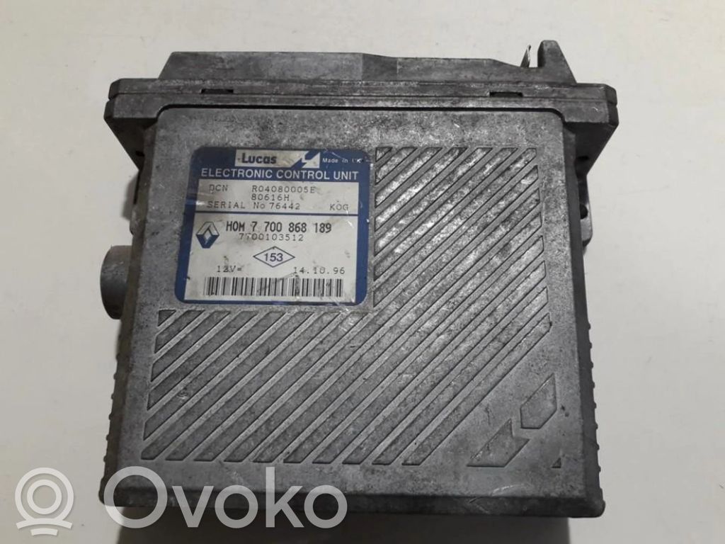 Renault Scenic I Engine control unit/module 
