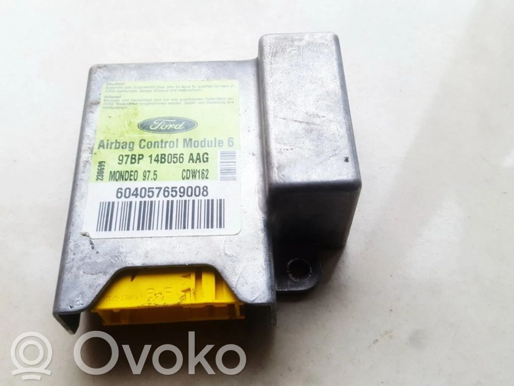 Sterownik / Moduł Airbag   97BP14B056AAG,604057659008,604057659008,97BP14B056AAG