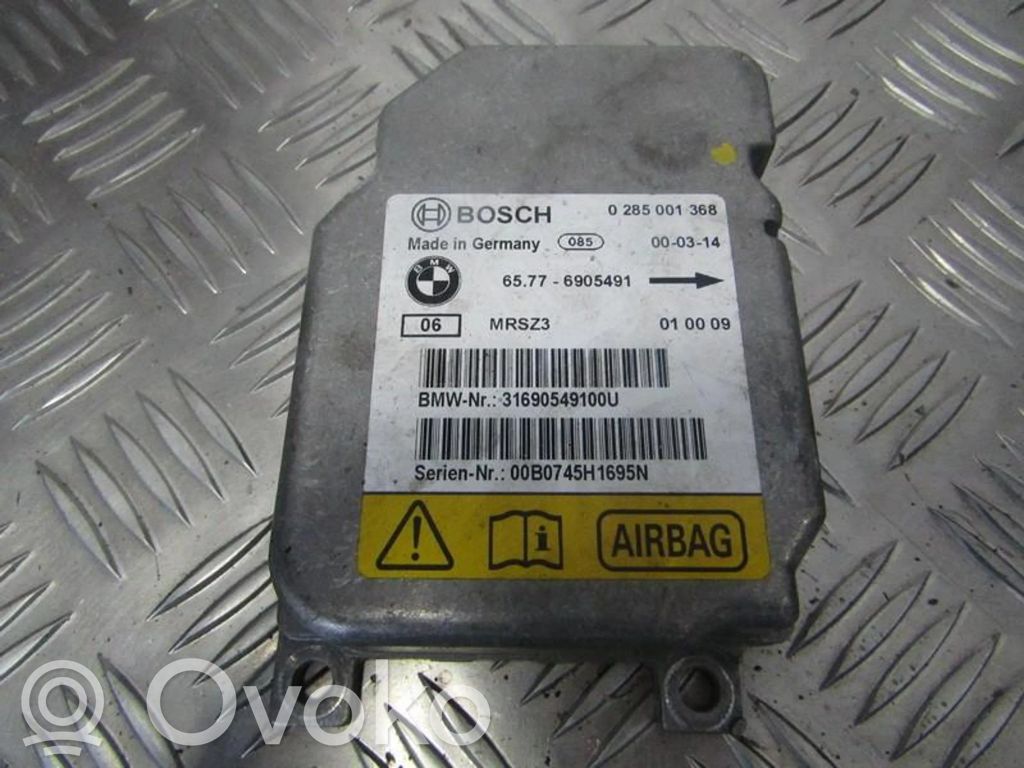 Module de contrôle airbag   65776905491,65776905491,0285001368,65776905491,65776905491
